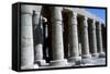 The Ramesseum, Temple of Rameses Ii, Luxor, Egypt-CM Dixon-Framed Stretched Canvas