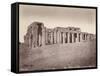 The Ramesseum-null-Framed Stretched Canvas