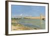 The Ramparts at Aigues-Mortes, 1867-Jean Frederic Bazille-Framed Giclee Print