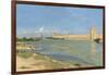 The Ramparts at Aigues-Mortes, 1867-Jean Frederic Bazille-Framed Giclee Print