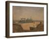 The Ramparts of Arras, 1852 (Oil on Canvas)-Jean Baptiste Camille Corot-Framed Giclee Print