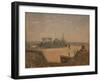 The Ramparts of Arras, 1852 (Oil on Canvas)-Jean Baptiste Camille Corot-Framed Giclee Print