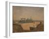 The Ramparts of Arras, 1852 (Oil on Canvas)-Jean Baptiste Camille Corot-Framed Giclee Print