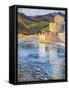 The Ramparts of Collioure, C.1915-Henri Martin-Framed Stretched Canvas