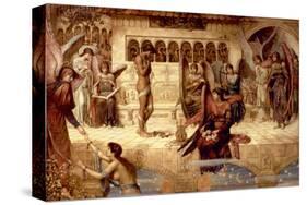 The Ramparts of God's House-John Melhuish Strudwick-Stretched Canvas