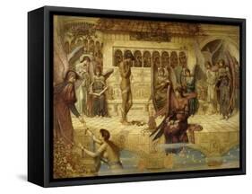 The Ramparts of God's House-John Melhuish Strudwick-Framed Stretched Canvas