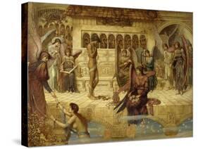The Ramparts of God's House-John Melhuish Strudwick-Stretched Canvas