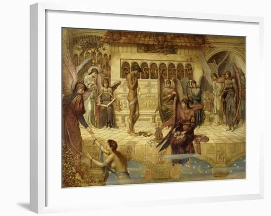 The Ramparts of God's House-John Melhuish Strudwick-Framed Giclee Print