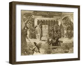 The Ramparts of God's House-John Melhuish Strudwick-Framed Giclee Print