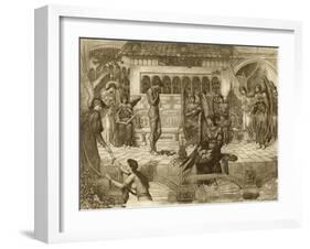 The Ramparts of God's House-John Melhuish Strudwick-Framed Giclee Print