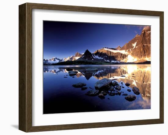 The Ramparts, Tanquin Valley, Jasper National Park, Alberta, Canada-Gavriel Jecan-Framed Photographic Print