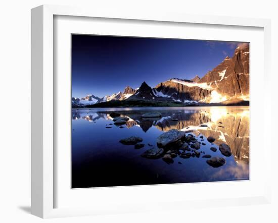 The Ramparts, Tanquin Valley, Jasper National Park, Alberta, Canada-Gavriel Jecan-Framed Photographic Print