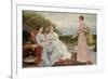 The Ramparts-Charles Edward Perugini-Framed Giclee Print