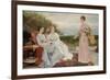 The Ramparts-Charles Edward Perugini-Framed Giclee Print