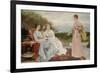 The Ramparts-Charles Edward Perugini-Framed Giclee Print