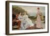 The Ramparts-Charles Edward Perugini-Framed Giclee Print