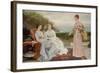 The Ramparts-Charles Edward Perugini-Framed Giclee Print