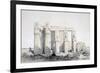 The Ramseion, Luxor, Egypt, 19th Century-George Moore-Framed Giclee Print