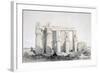 The Ramseion, Luxor, Egypt, 19th Century-George Moore-Framed Giclee Print