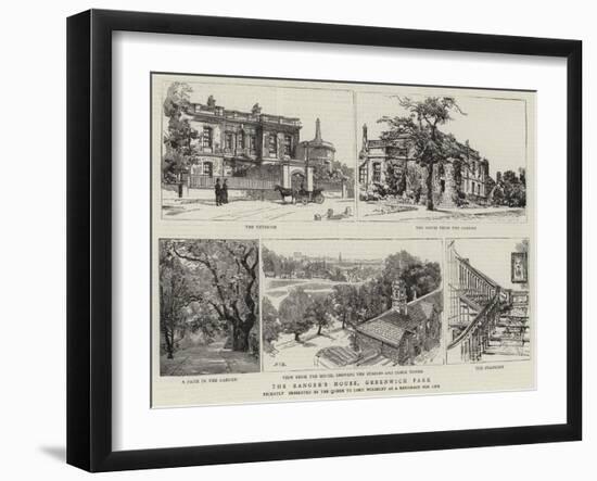 The Ranger's House, Greenwich Park-null-Framed Giclee Print