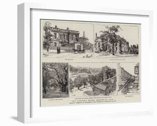 The Ranger's House, Greenwich Park-null-Framed Giclee Print