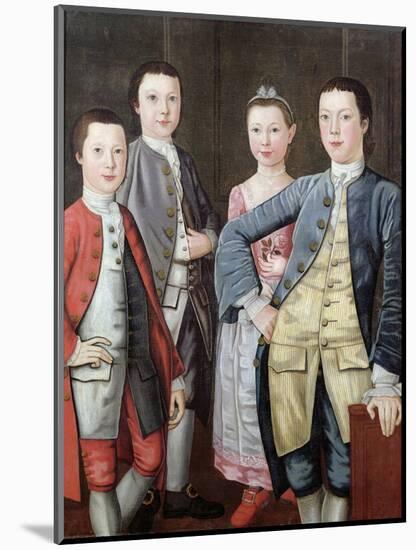 The Rapalje Children, 1768-John Durand-Mounted Giclee Print