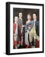 The Rapalje Children, 1768-John Durand-Framed Giclee Print
