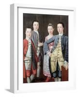 The Rapalje Children, 1768-John Durand-Framed Giclee Print