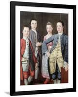 The Rapalje Children, 1768-John Durand-Framed Giclee Print