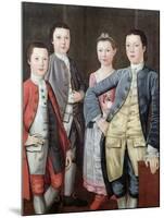 The Rapalje Children, 1768-John Durand-Mounted Giclee Print