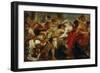 The Rape of Deidamia-Peter Paul Rubens-Framed Giclee Print