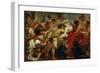 The Rape of Deidamia-Peter Paul Rubens-Framed Giclee Print