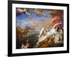 The Rape of Europa, 1560-1561-Titian (Tiziano Vecelli)-Framed Giclee Print