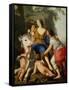 The Rape of Europa, 1644 (Oil on Canvas)-Laurent de La Hyre-Framed Stretched Canvas