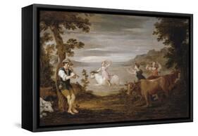 The Rape of Europa, 1654-56-David the Younger Teniers-Framed Stretched Canvas