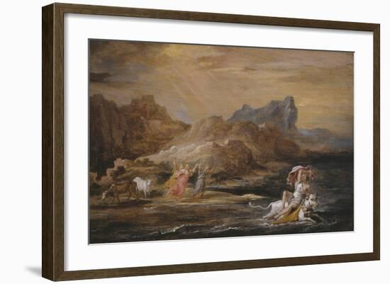 The Rape of Europa, 1654-56-David the Younger Teniers-Framed Giclee Print