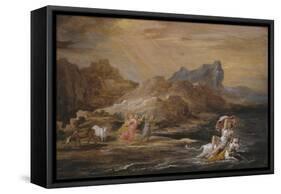 The Rape of Europa, 1654-56-David the Younger Teniers-Framed Stretched Canvas
