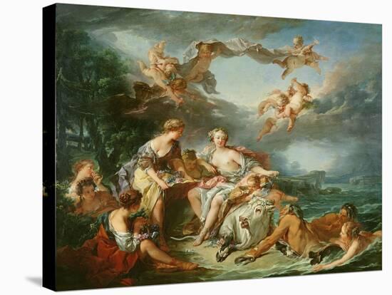 The Rape of Europa, 1747-Francois Boucher-Stretched Canvas