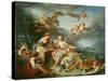 The Rape of Europa, 1747-Francois Boucher-Stretched Canvas