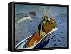 The Rape of Europa, 1910-Valentin Aleksandrovich Serov-Framed Stretched Canvas