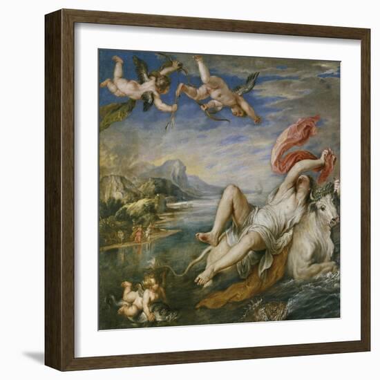 The Rape of Europa (After Titia), 1629-Peter Paul Rubens-Framed Giclee Print