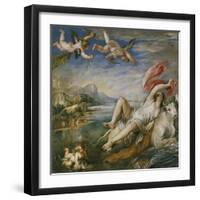 The Rape of Europa (After Titia), 1629-Peter Paul Rubens-Framed Giclee Print