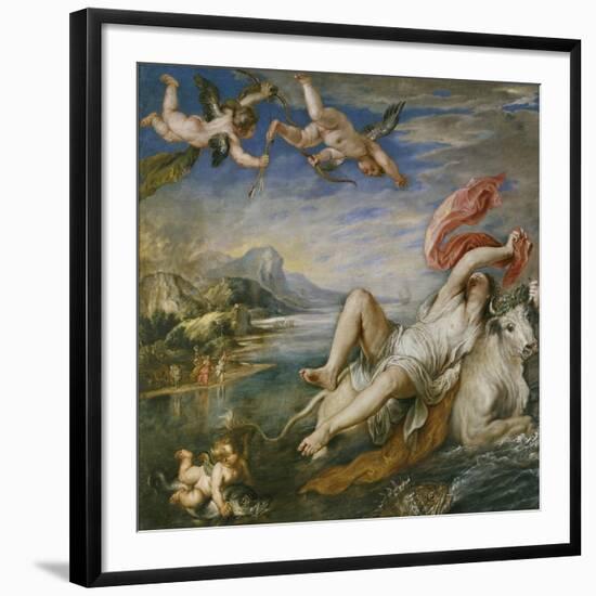 The Rape of Europa (After Titia), 1629-Peter Paul Rubens-Framed Giclee Print