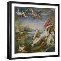 The Rape of Europa (After Titia), 1629-Peter Paul Rubens-Framed Giclee Print