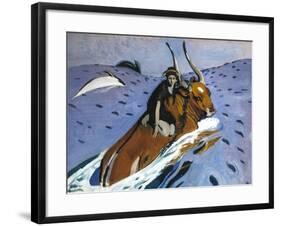 The Rape of Europa by Valentin Serov-null-Framed Giclee Print