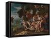 The Rape of Europa, C. 1570-Paolo Veronese-Framed Stretched Canvas