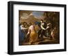 The Rape of Europa (Oil on Canvas)-Bernardo Cavallino-Framed Giclee Print