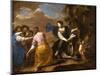 The Rape of Europa (Oil on Canvas)-Bernardo Cavallino-Mounted Giclee Print