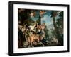 The Rape of Europa-Paolo Veronese-Framed Giclee Print