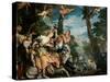 The Rape of Europa-Paolo Veronese-Stretched Canvas